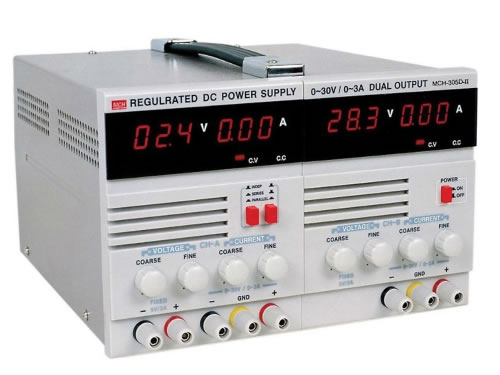Dual Output Linear Power Supply (0-30V/0-5A)